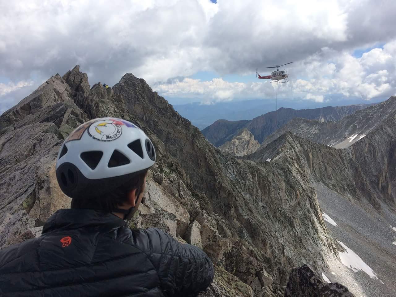 Fallen Climber on Capital Peak